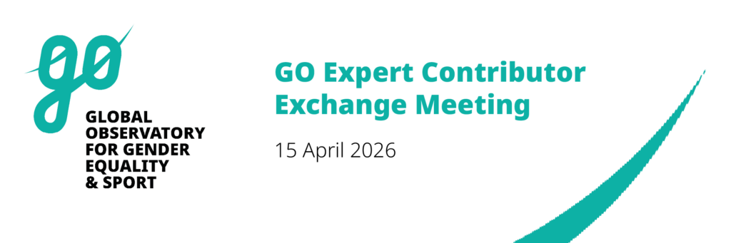 Global Observatory Expert Exchange Advances Dialogue on Gender Equality in Sport
