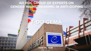 Towards gender-responsive anti-doping: T-DO GEMA reviews draft Recommendation